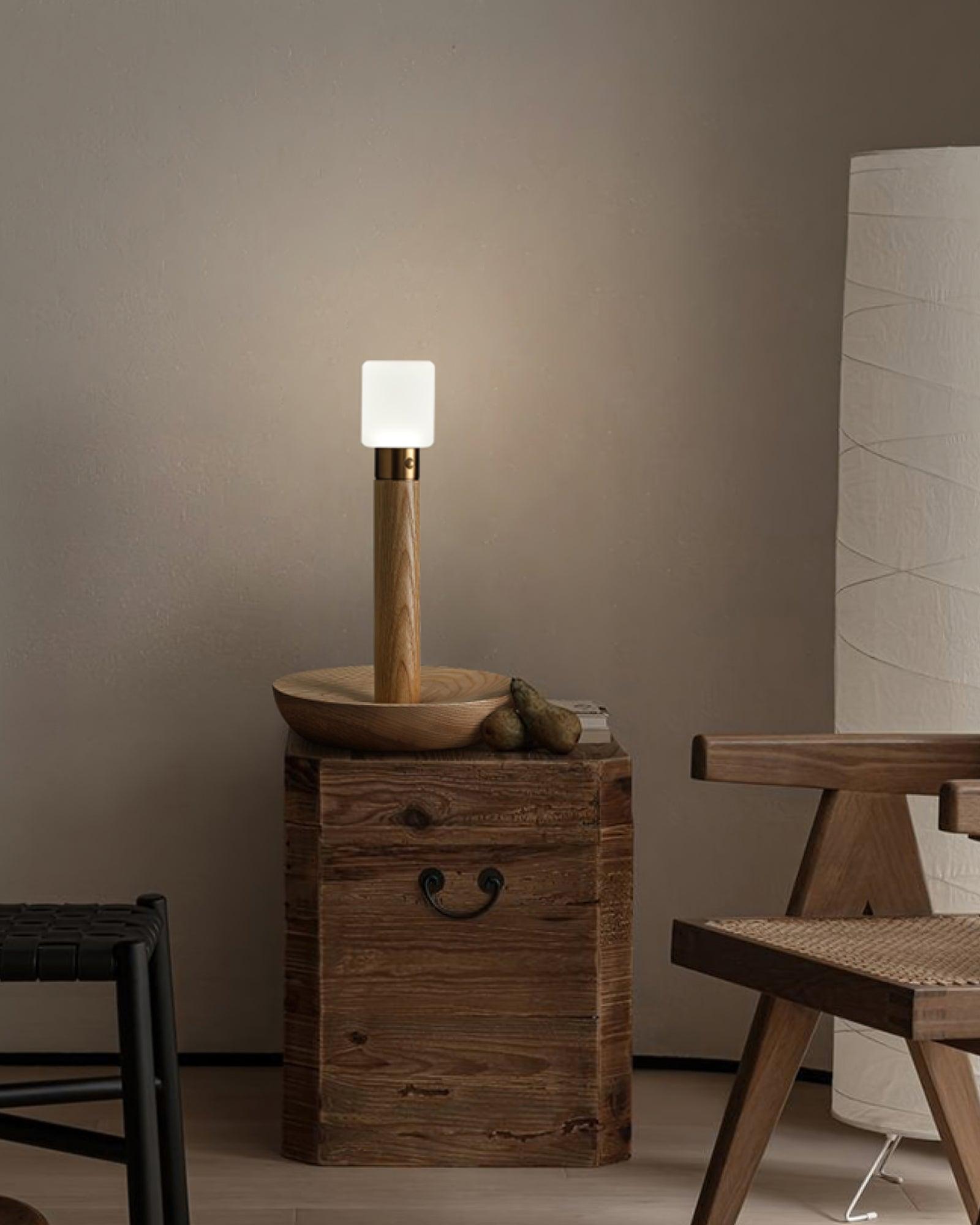 Lumaice Wood Minimalist Table Lamp - Letslighting
