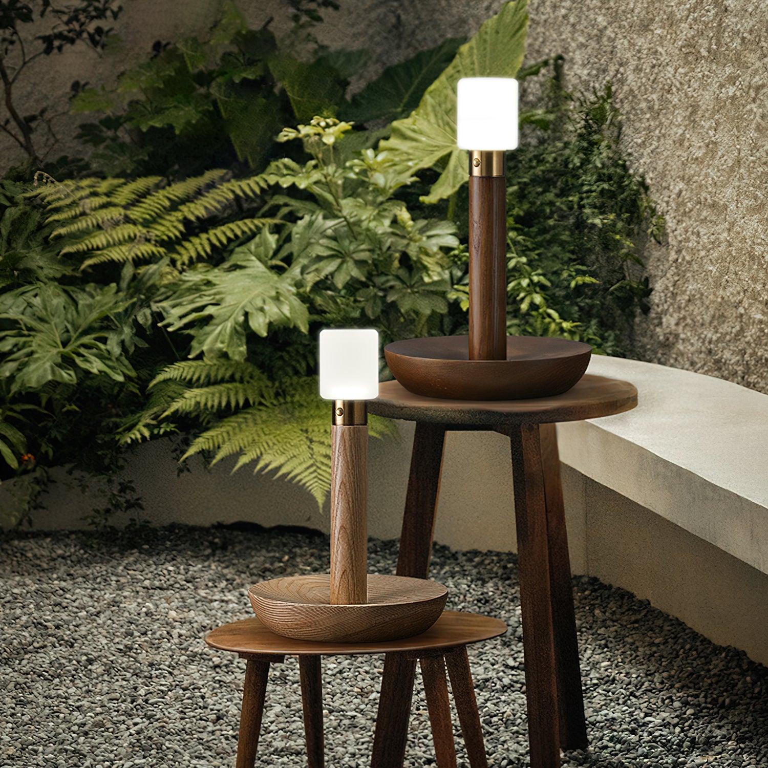 Lumaice Wood Minimalist Table Lamp - Letslighting