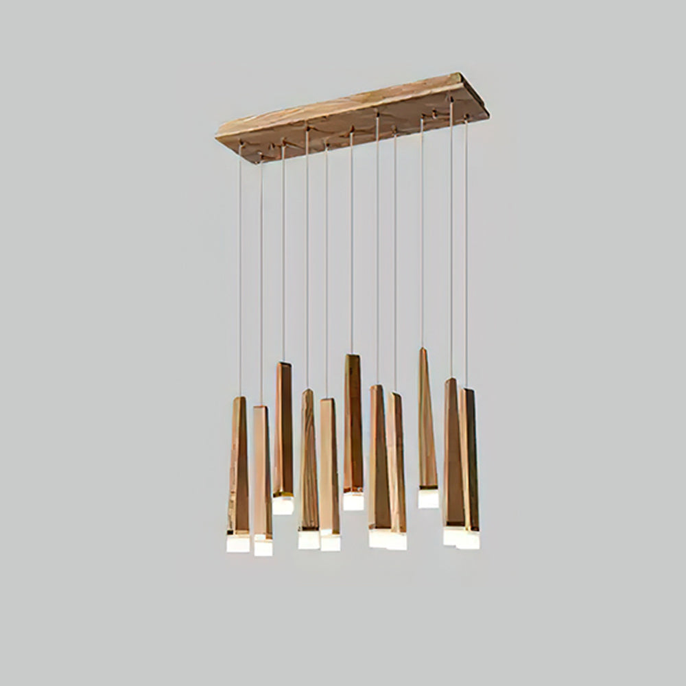 Armarila Firewood Stick Wood Chandelier - Letslighting