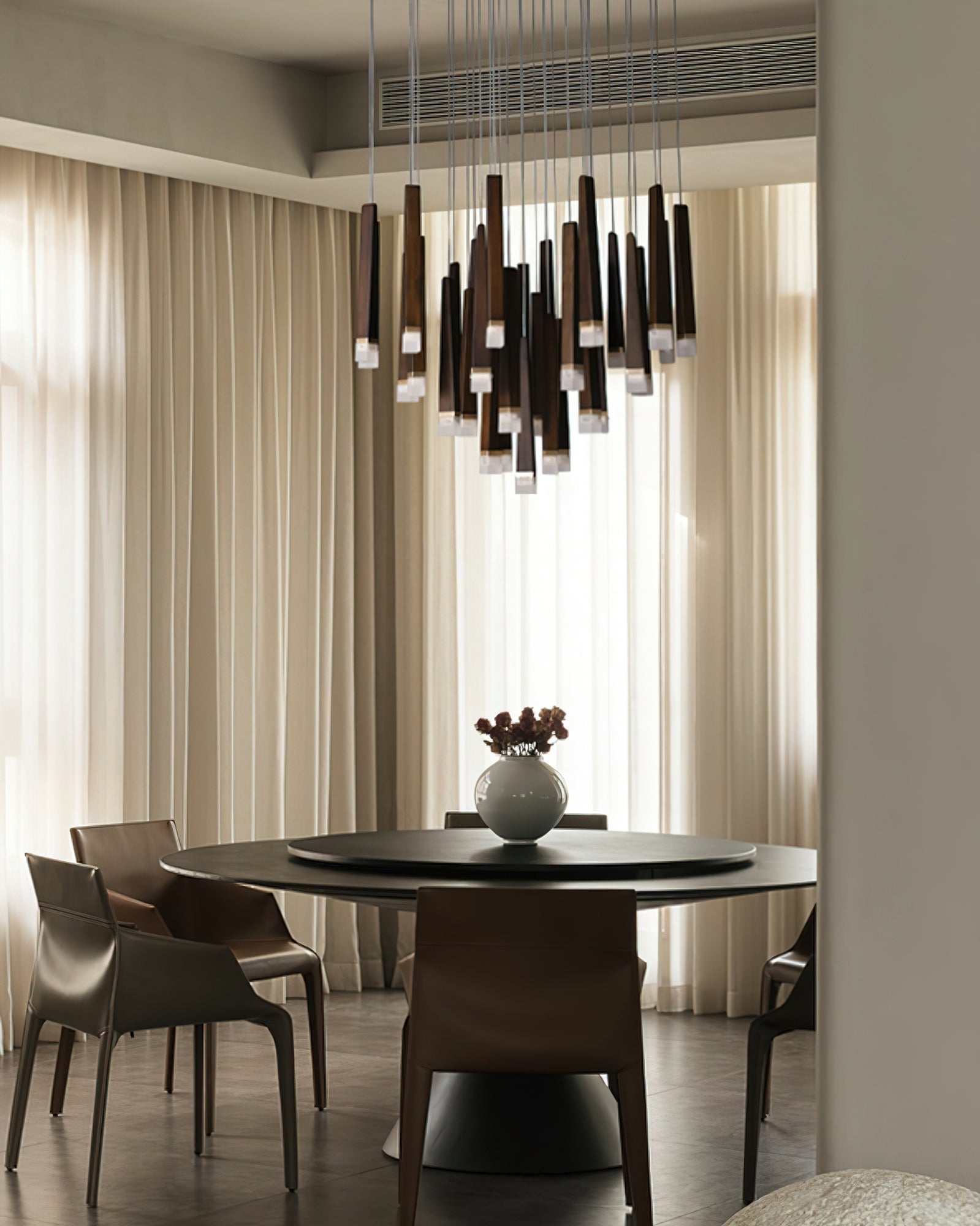 Armarila Firewood Stick Wood Chandelier - Letslighting