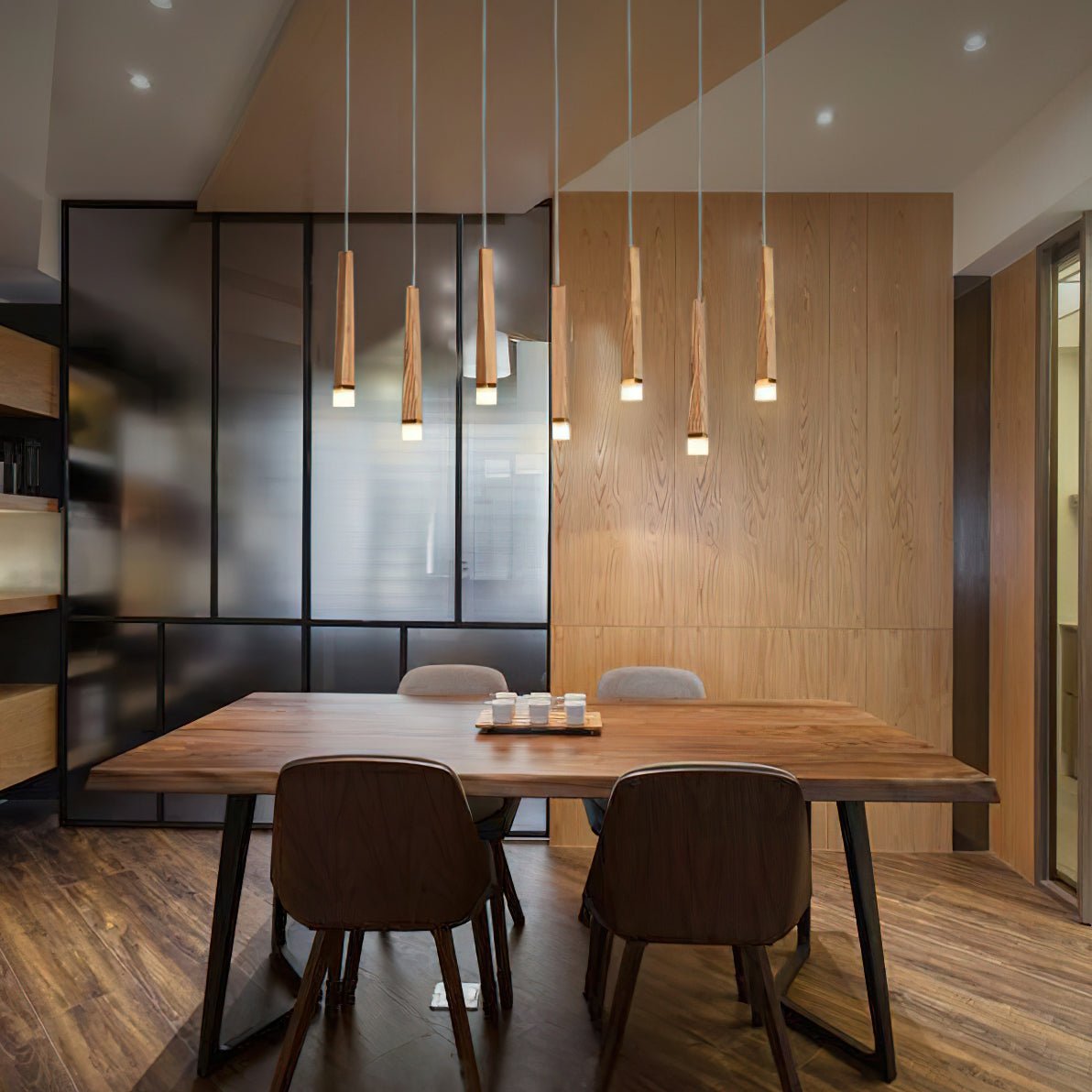 Armarila Firewood Stick Wood Chandelier - Letslighting