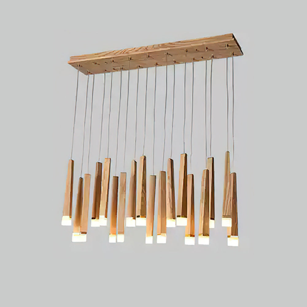 Armarila Firewood Stick Wood Chandelier - Letslighting