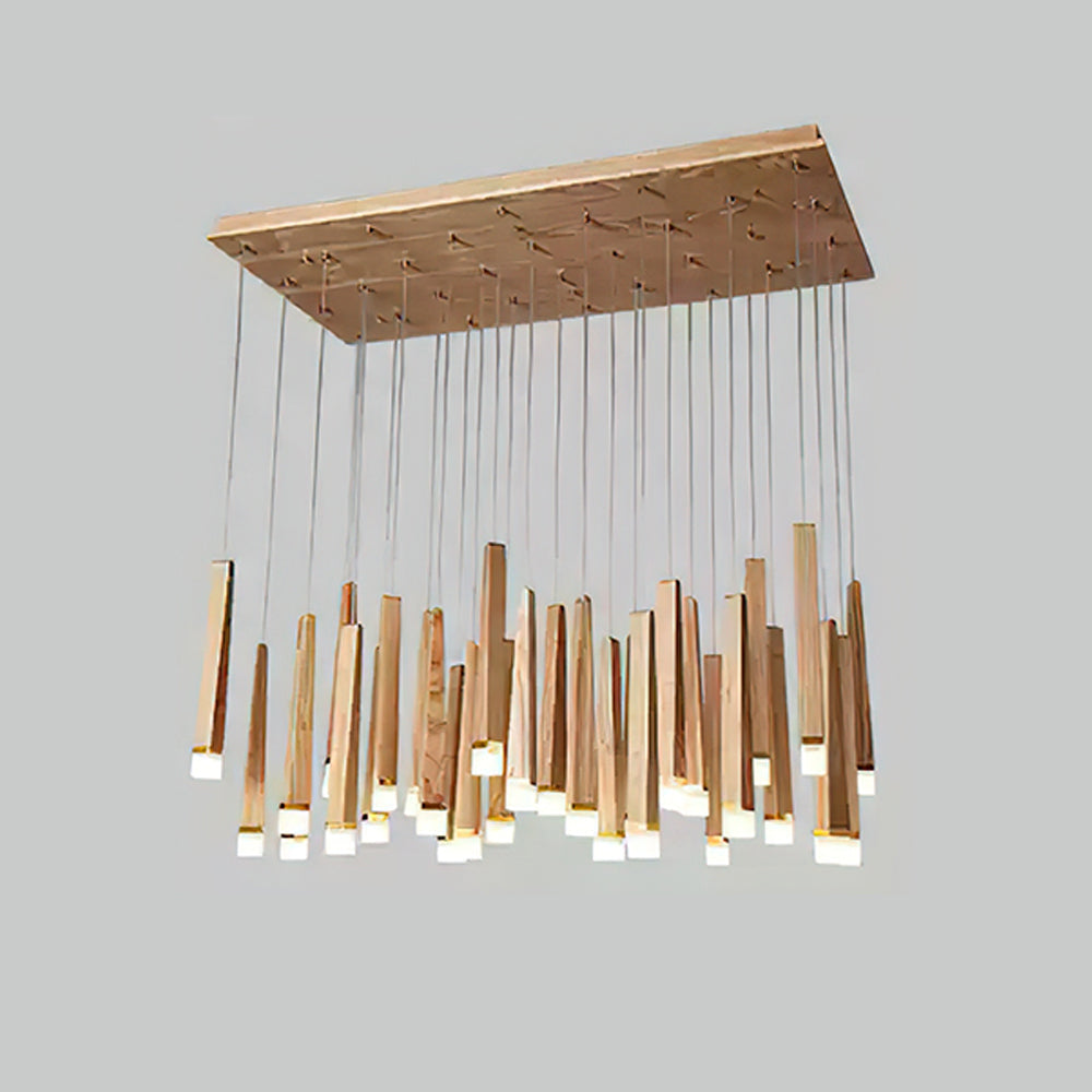 Armarila Firewood Stick Wood Chandelier - Letslighting