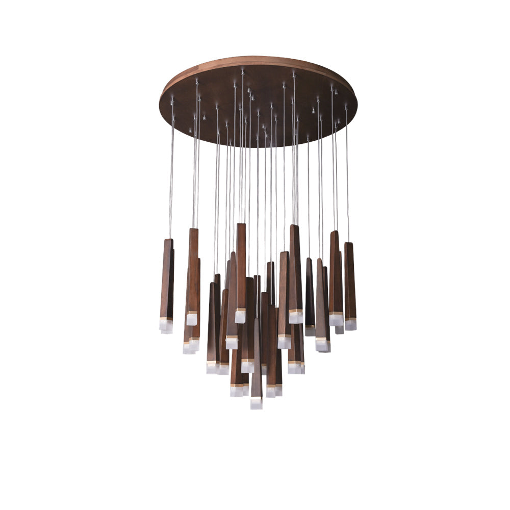 Armarila Firewood Stick Wood Chandelier - Letslighting