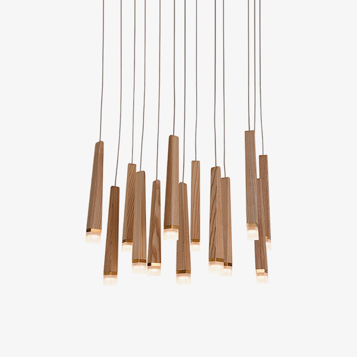 Armarila Firewood Stick Wood Chandelier - Letslighting
