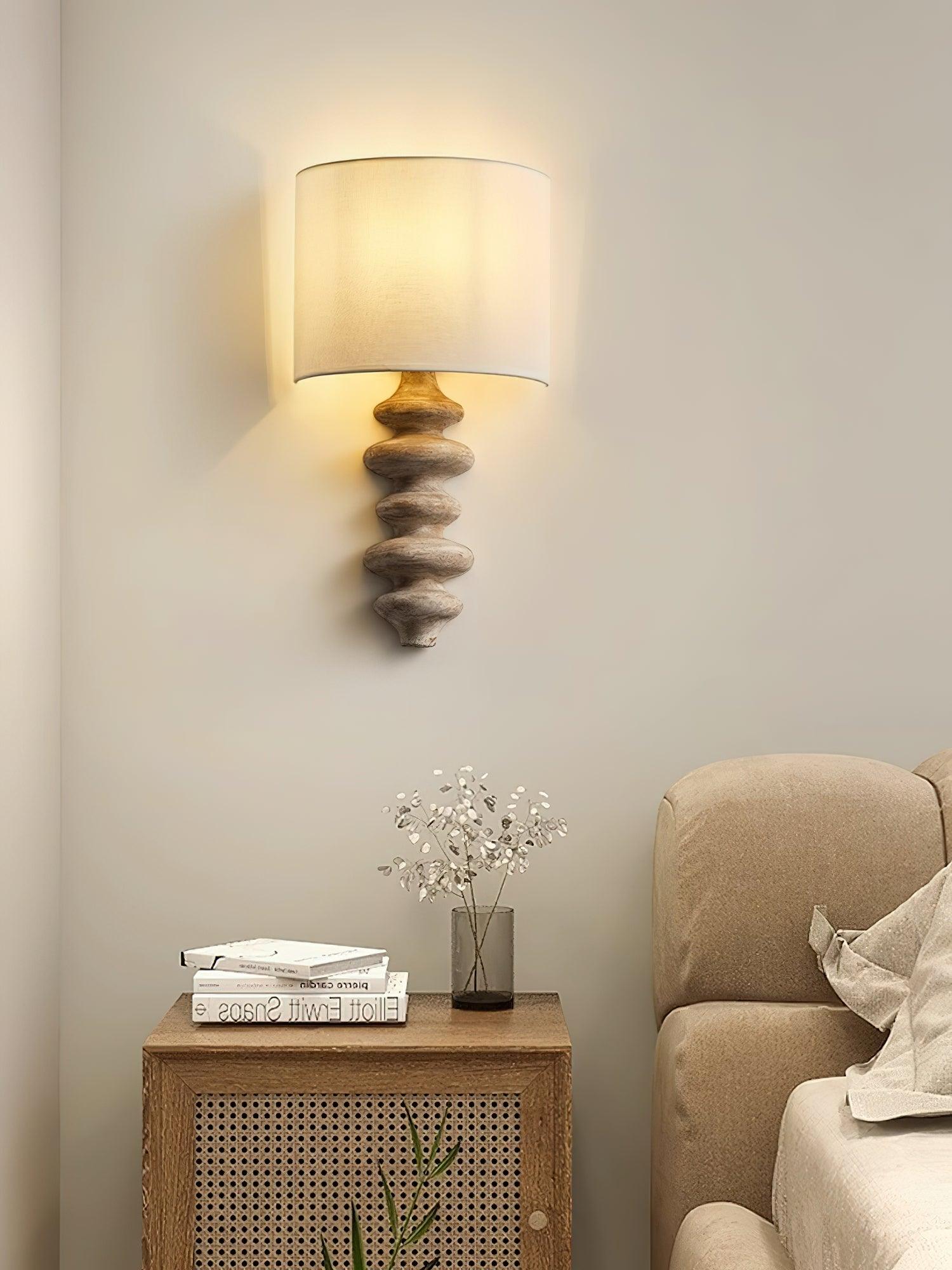 Zovarion Nordic Art Fabric Sconce Wall lamp - Letslighting