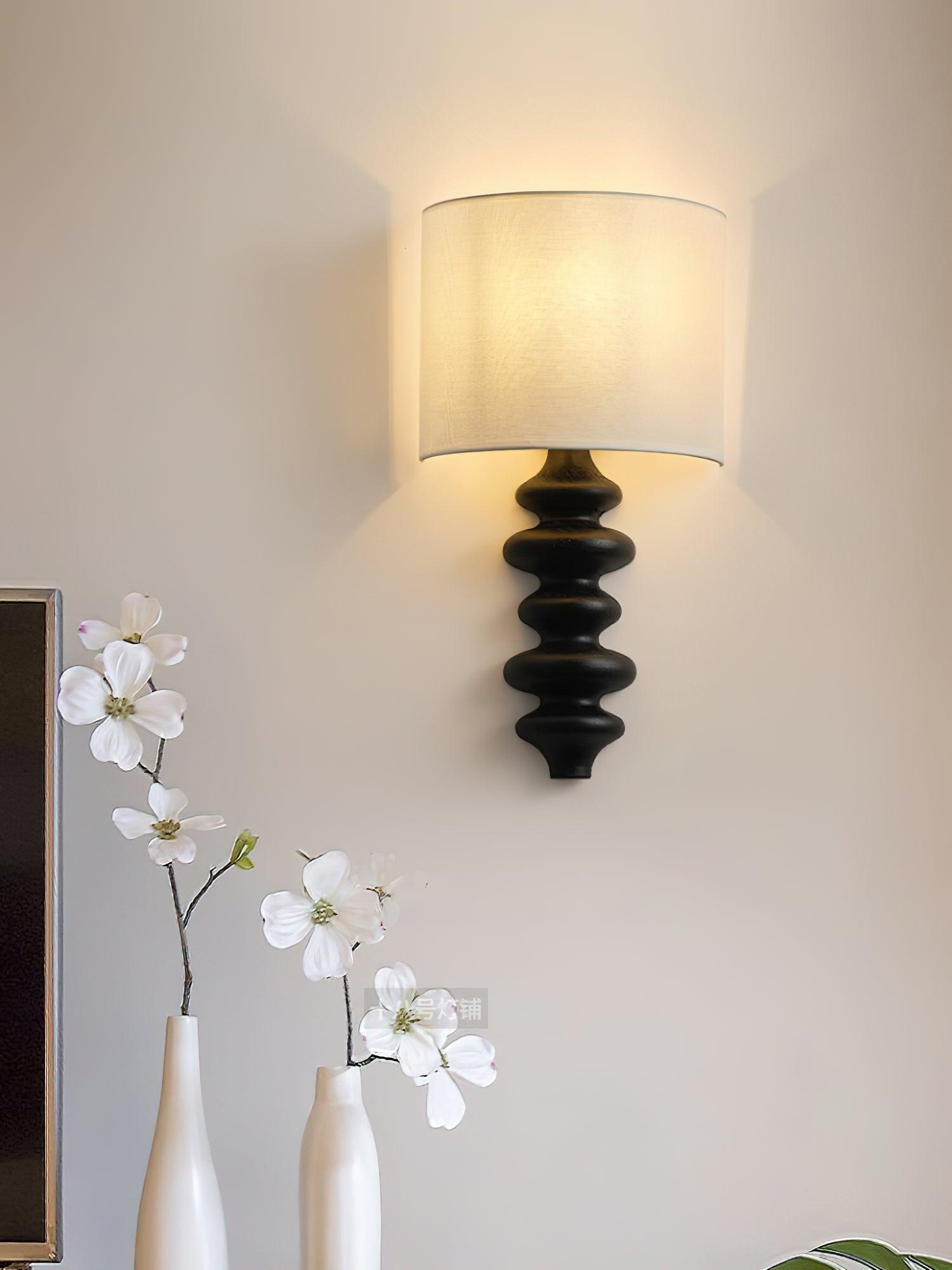 Zovarion Nordic Art Fabric Sconce Wall lamp - Letslighting