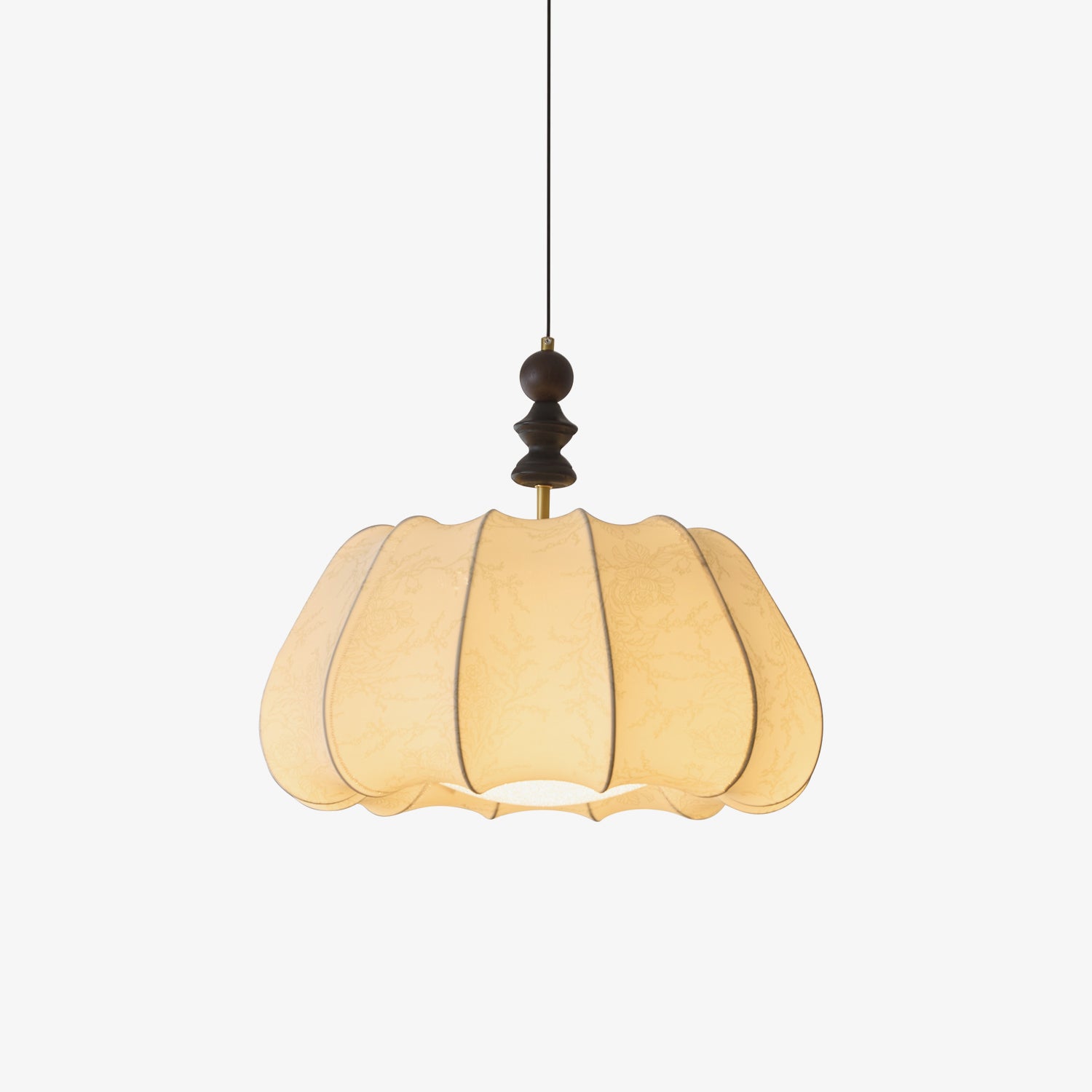 Asolira Elegance Vintage Wood Pendant Lamp - Letslighting