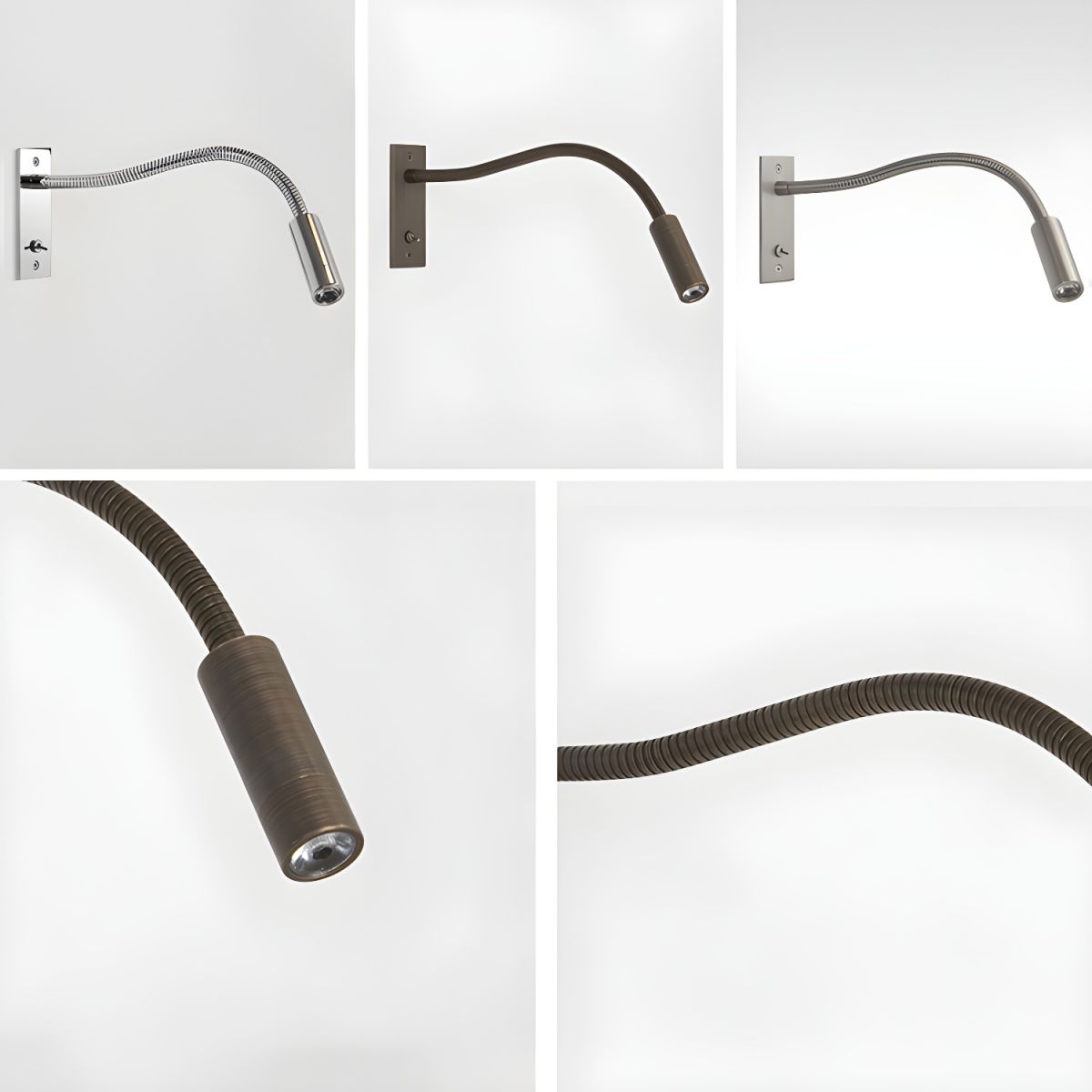 Flame Flexible Gooseneck Wall Lamp - Letslighting