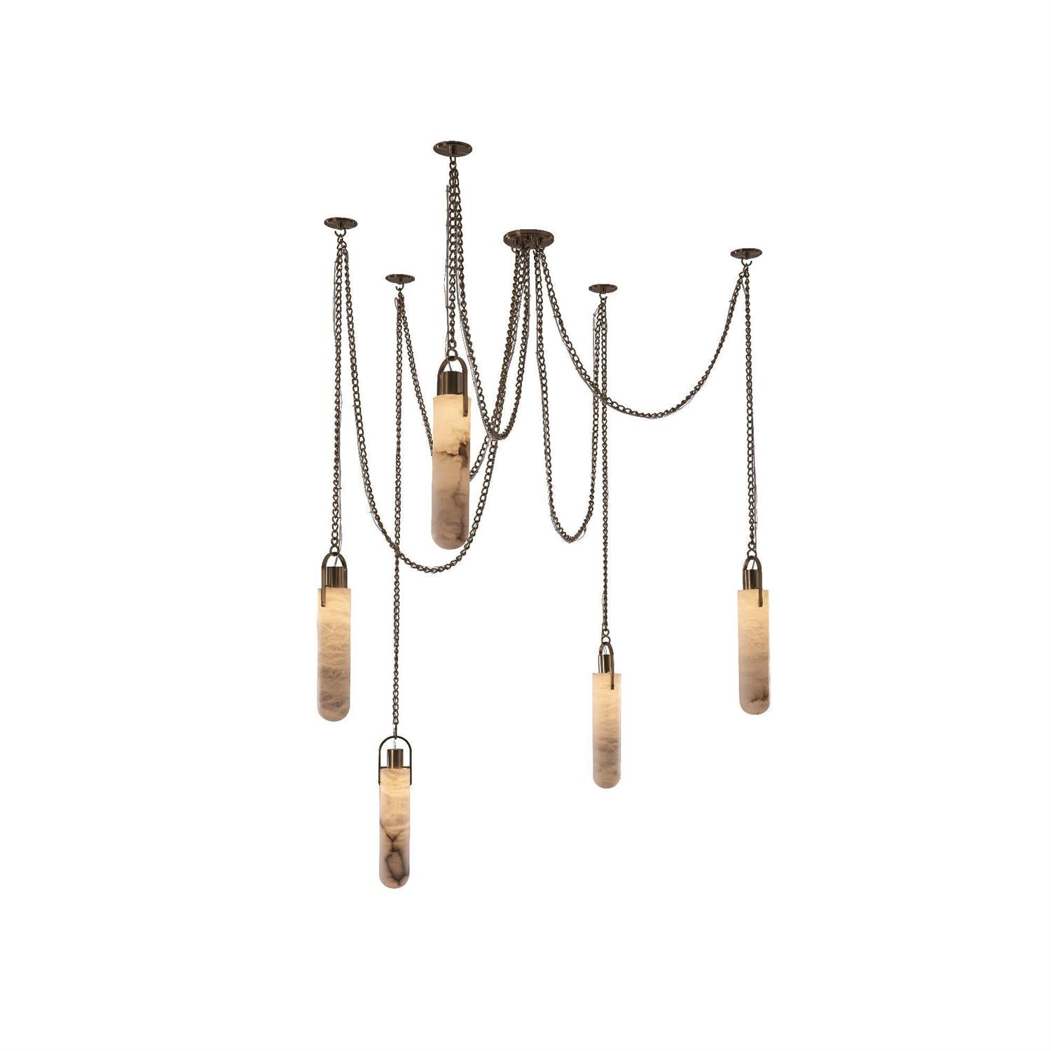 Uphaos Modern Minimalist Alabaster Pendant Lamp - Letslighting