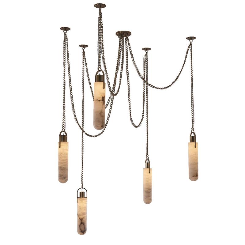 Uphaos Modern Minimalist Alabaster Pendant Lamp - Letslighting