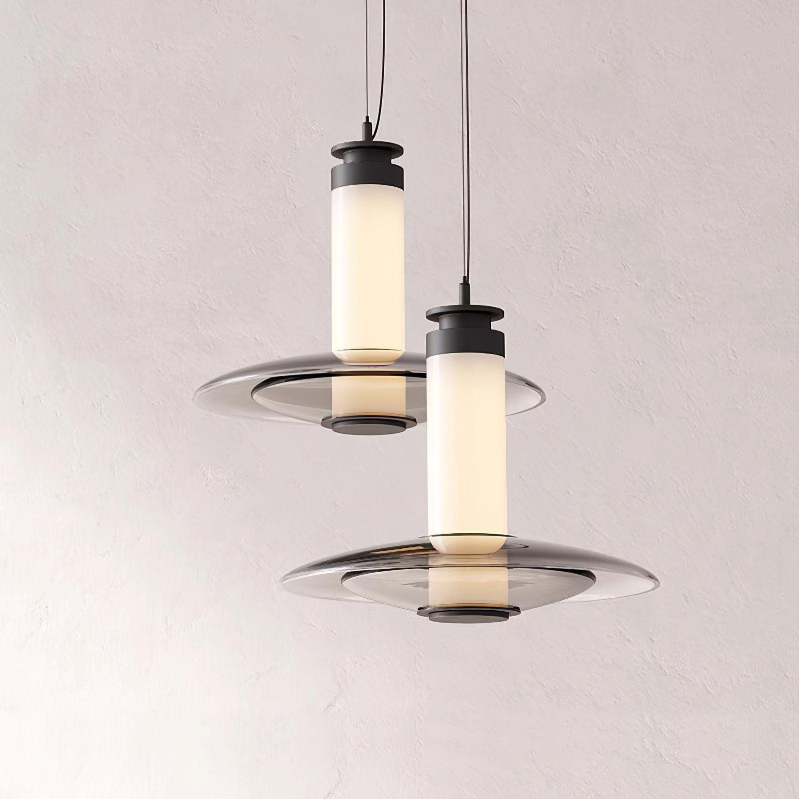 Oryxa Glass Futuristic Pendant Lamp - Letslighting