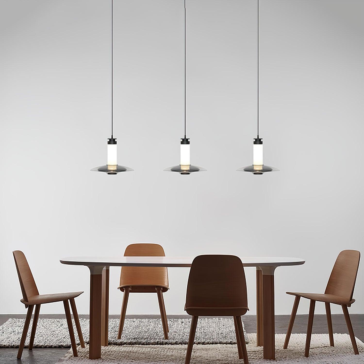 Oryxa Glass Futuristic Pendant Lamp - Letslighting