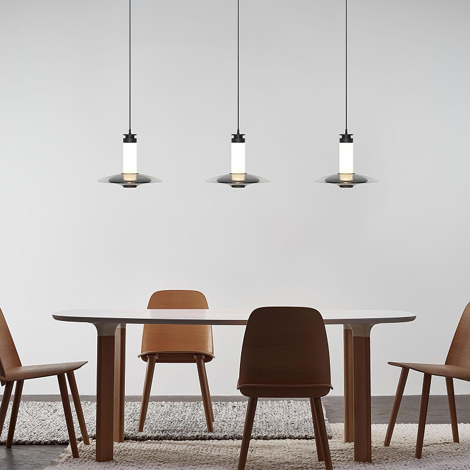 Oryxa Glass Futuristic Pendant Lamp - Letslighting