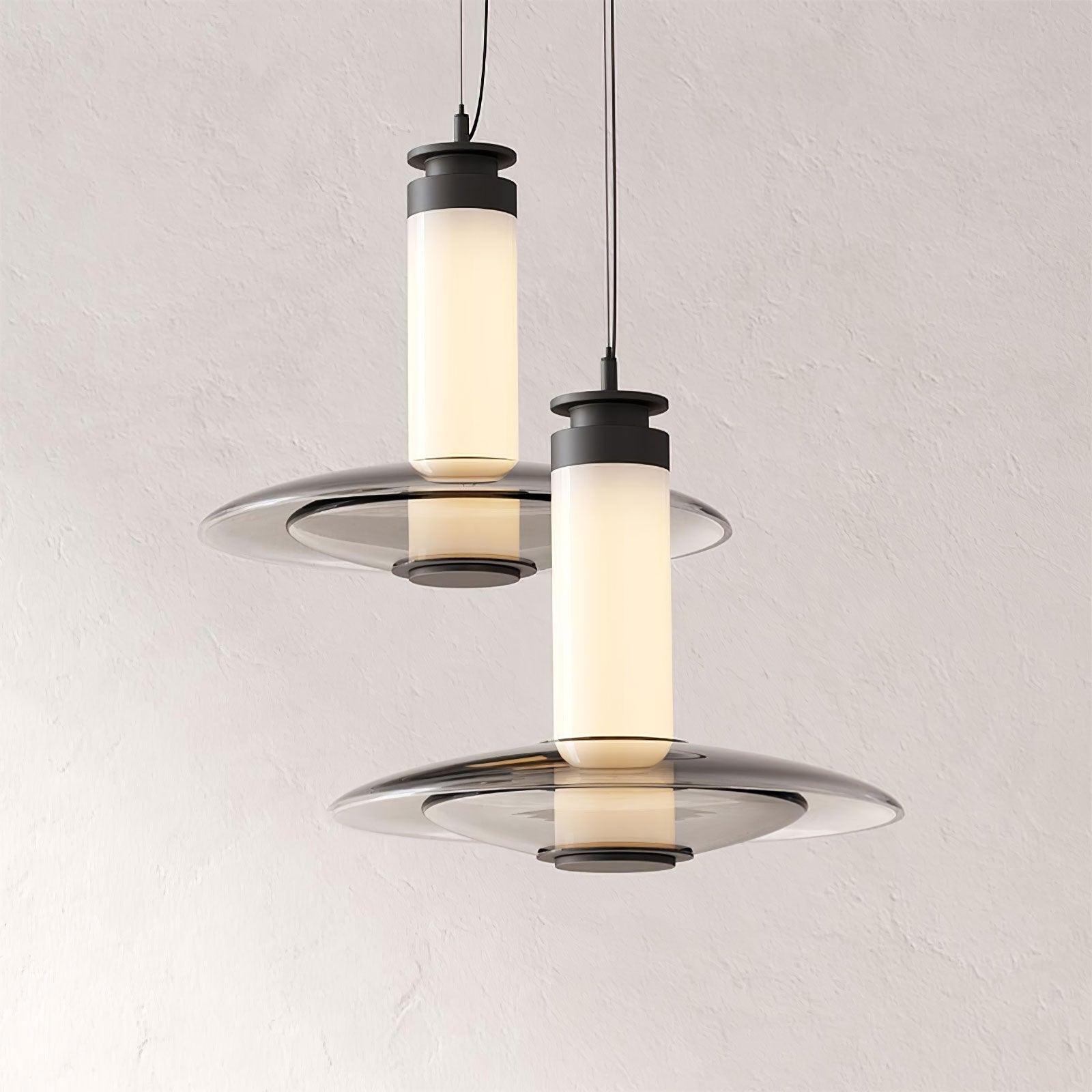 Oryxa Glass Futuristic Pendant Lamp - Letslighting