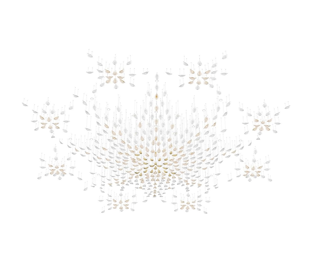 Avynen Crystal Petal Chandelier - Letslighting