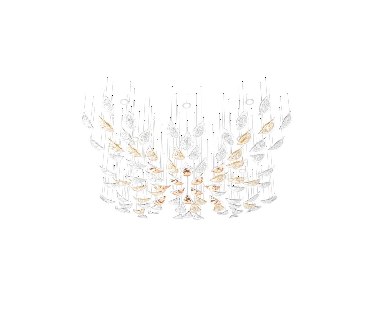 Avynen Crystal Petal Chandelier - Letslighting