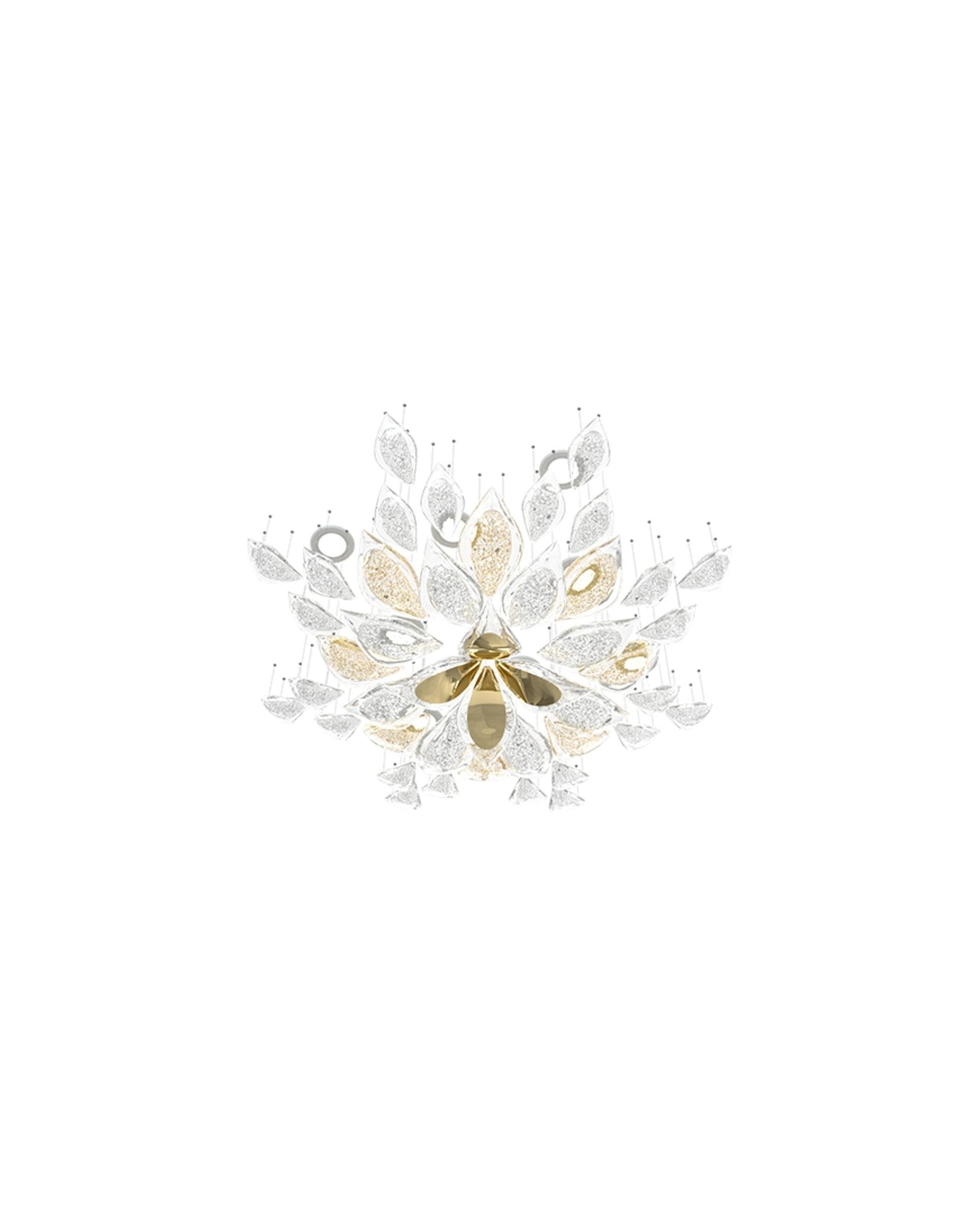 Avynen Crystal Petal Chandelier - Letslighting