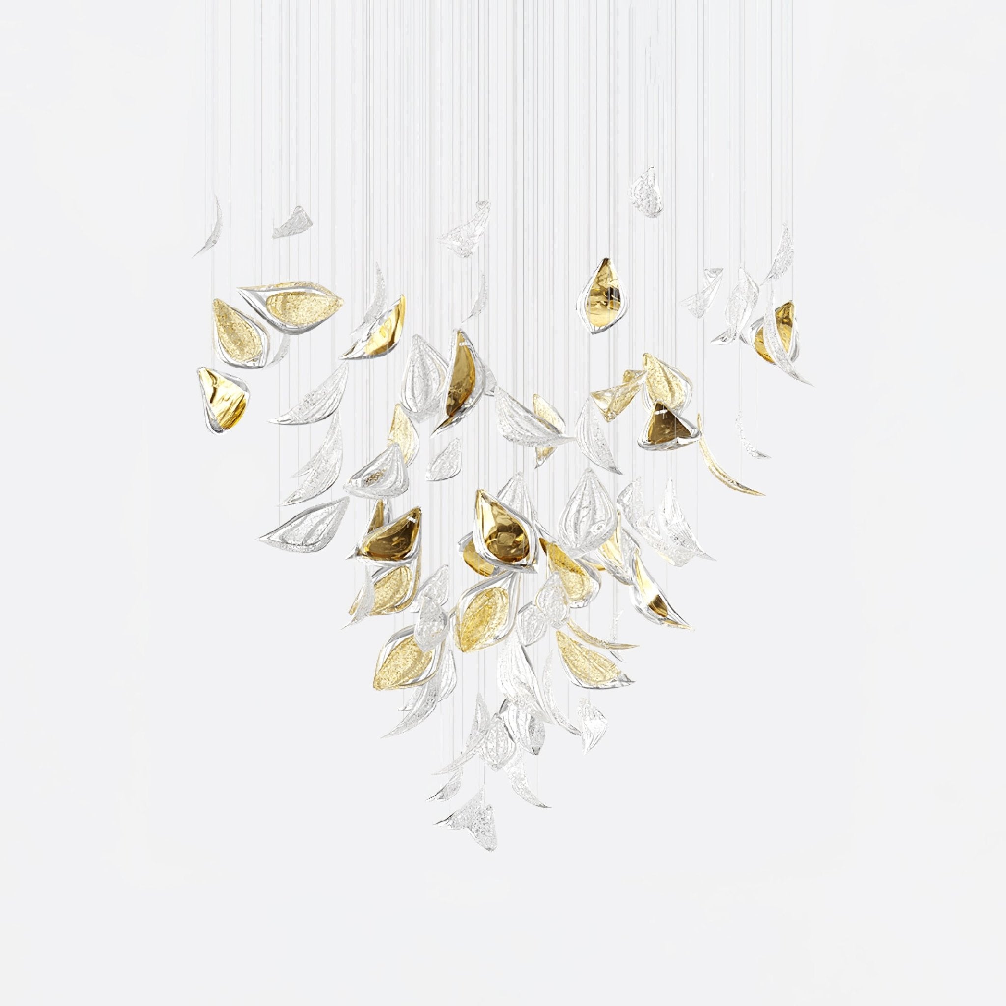 Avynen Crystal Petal Chandelier - Letslighting