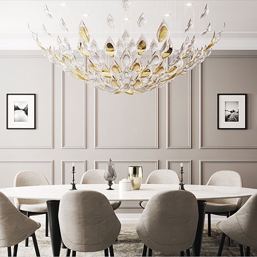 Avynen Crystal Petal Chandelier - Letslighting