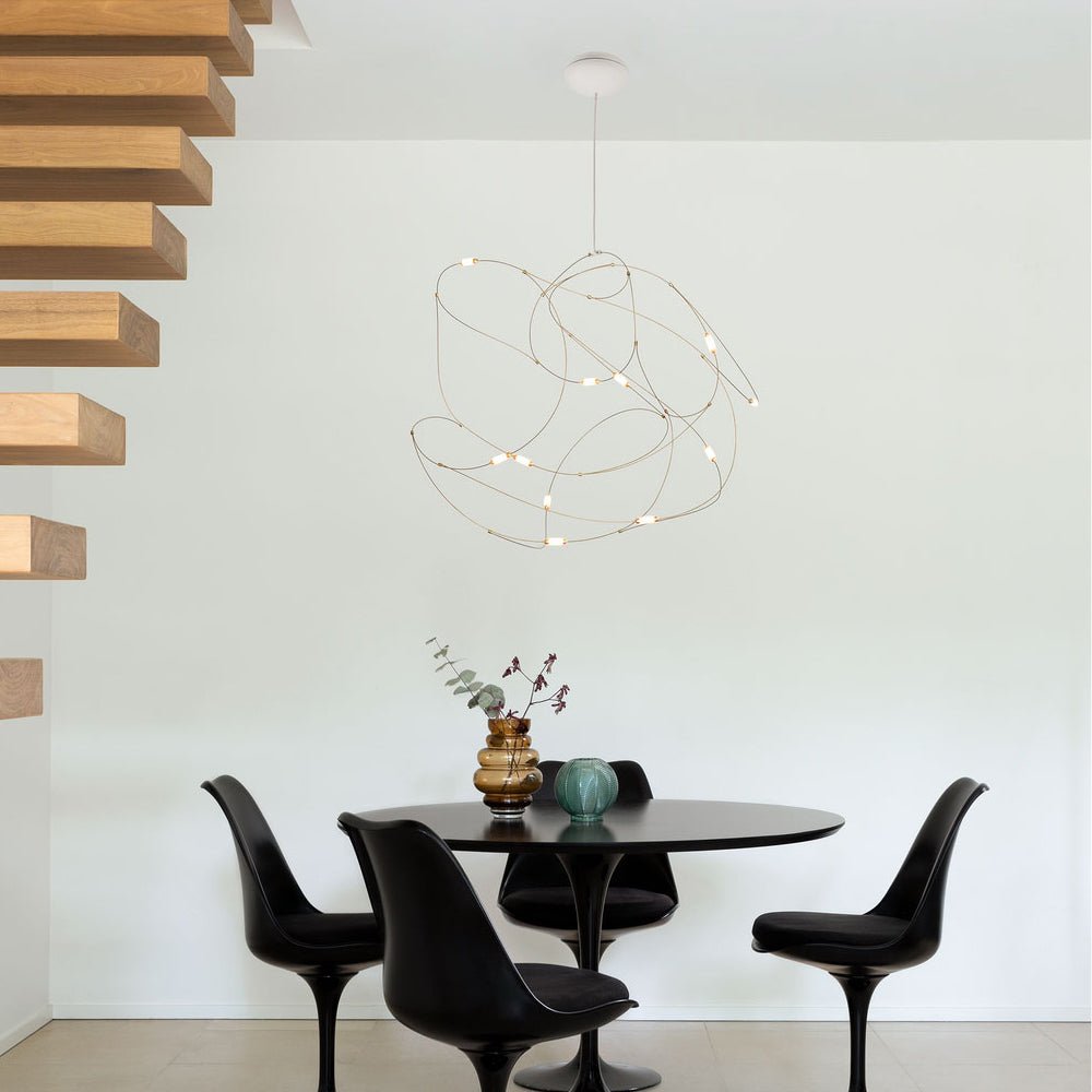Celestra Steel Minimalistic Pendant Light - Letslighting