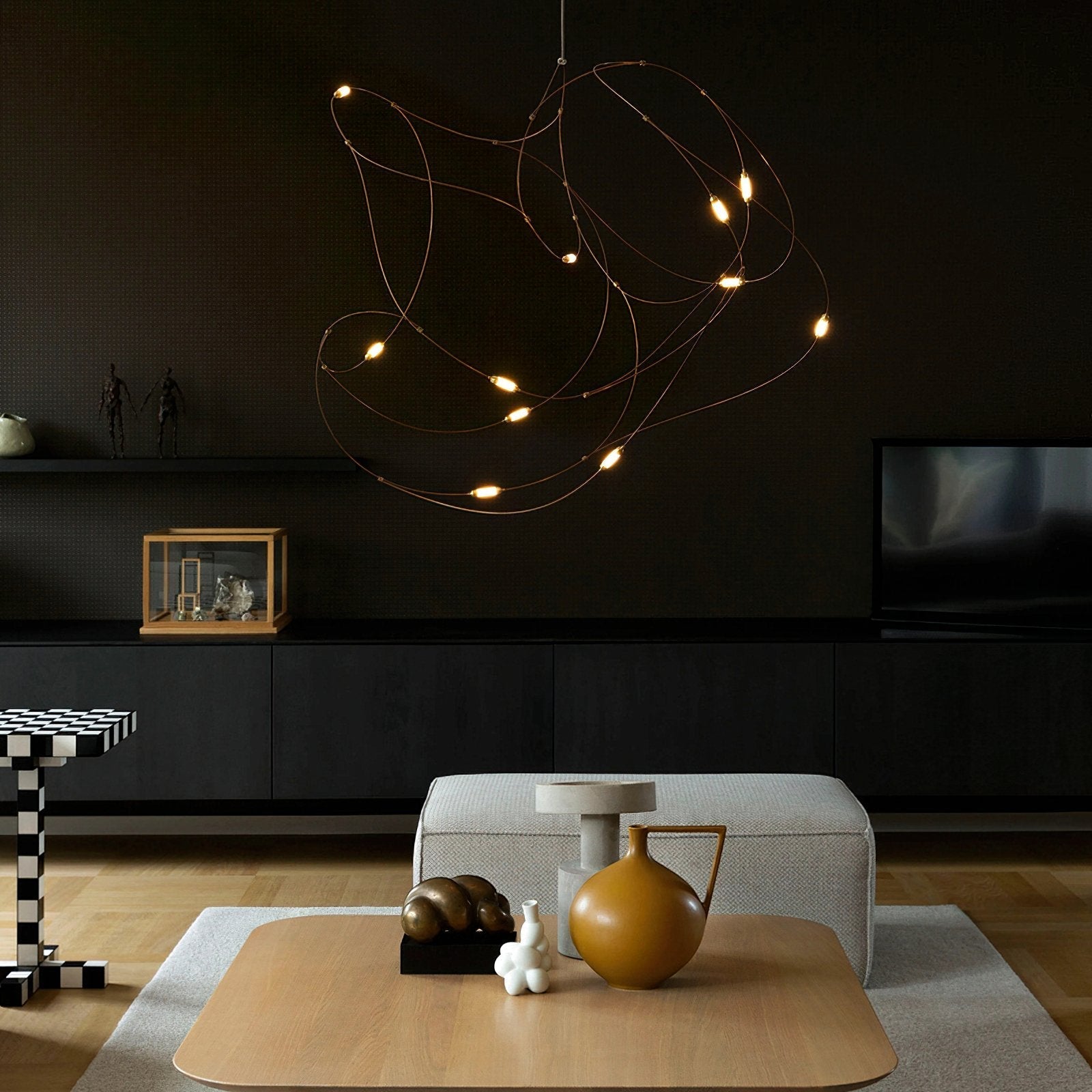 Celestra Steel Minimalistic Pendant Light - Letslighting