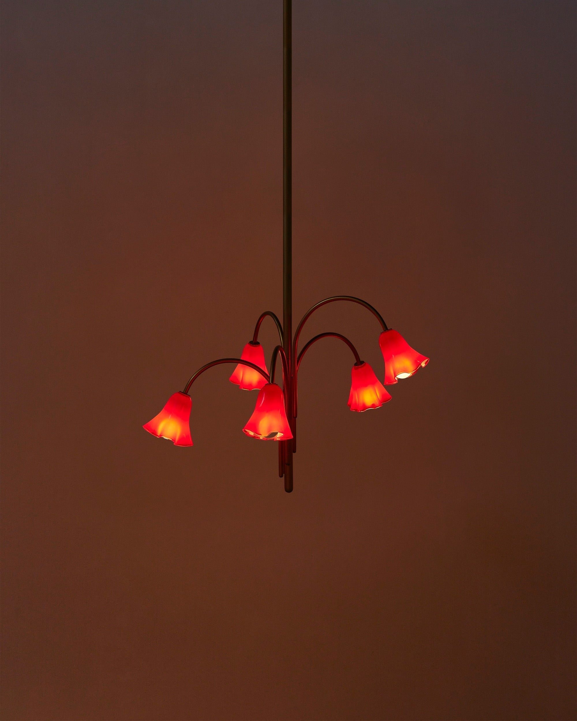 Aurmiros Individual Creativity Brass Glass Chandelier - Letslighting