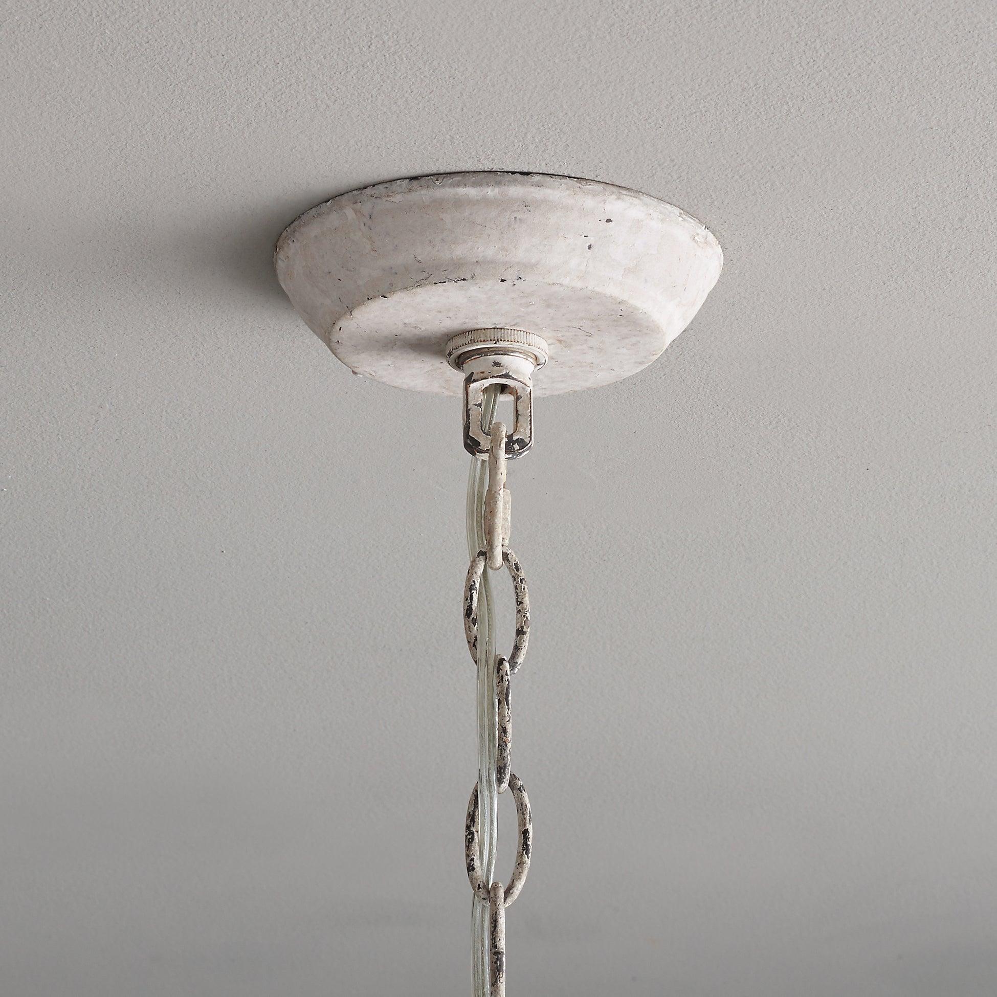 Lustra Pendant Lamp Candle Holder Crystal Beads - Letslighting
