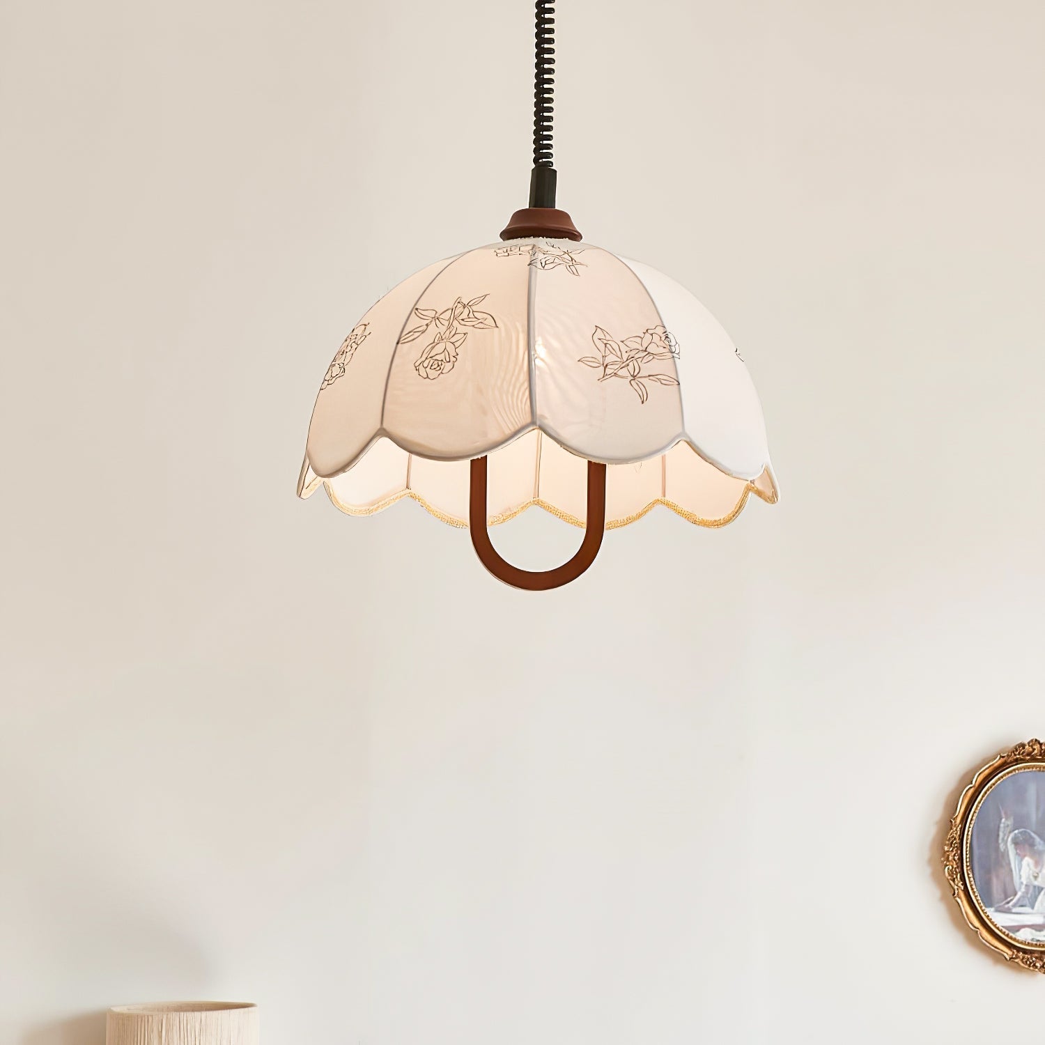 Kade Vintage Wood Pendant Light - Letslighting