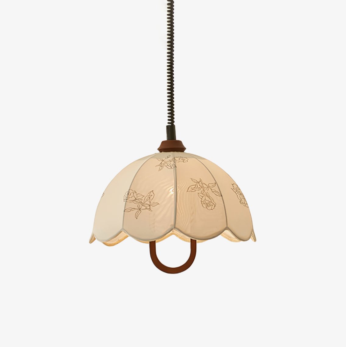 Kade Vintage Wood Pendant Light - Letslighting