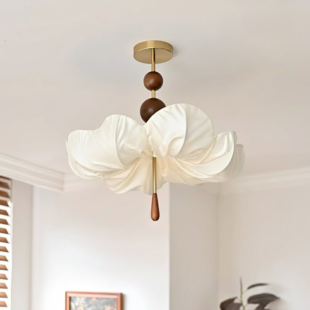 Floralis Fabeic Ceiling Light - Letslighting
