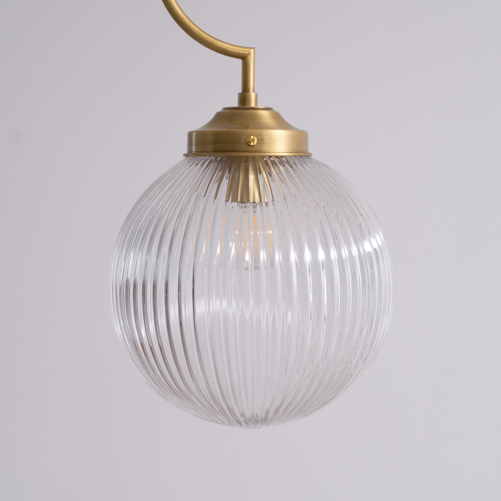 Vavenia Modern Minimalist Brass Glass Chandelier - Letslighting