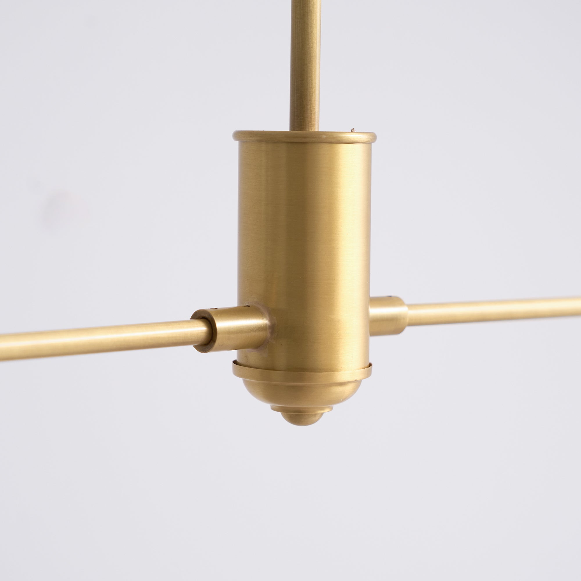 Vavenia Modern Minimalist Brass Glass Chandelier - Letslighting