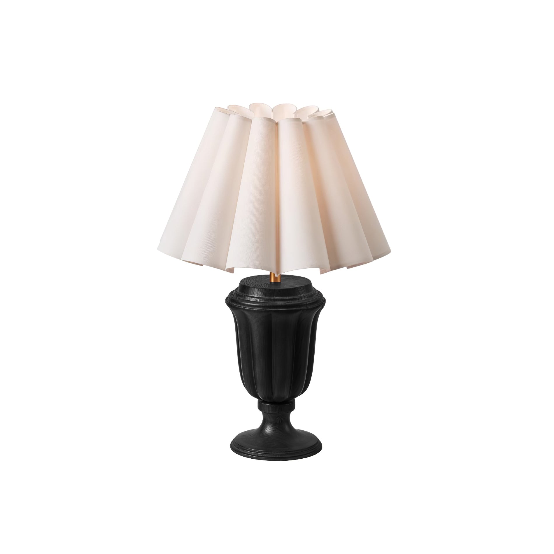 Vireo Wood & Fabric Table Lamp - Letslighting