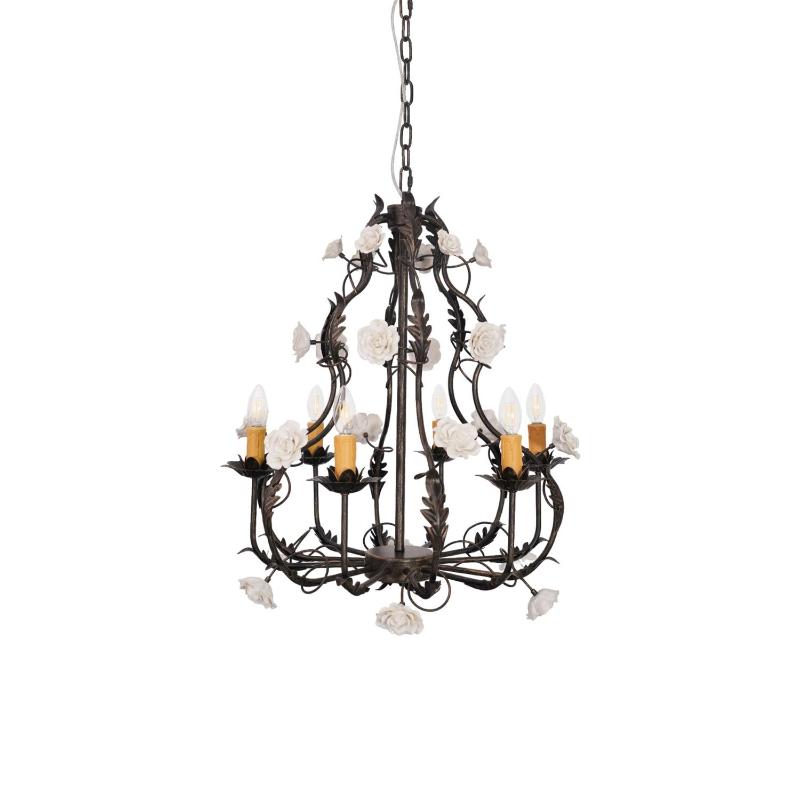 Araeyra Postmodern Luxury Rose Ceramic Chandelier - Letslighting