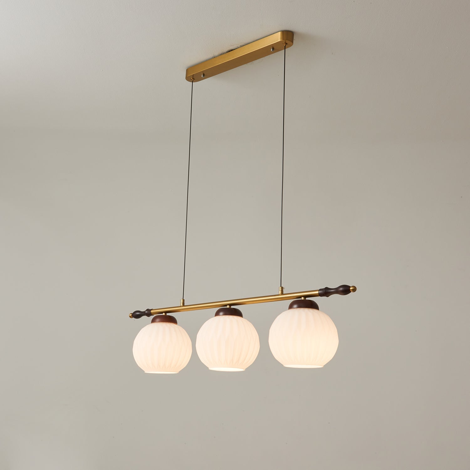Nimbus Vintage Glass Pendant Light - Letslighting