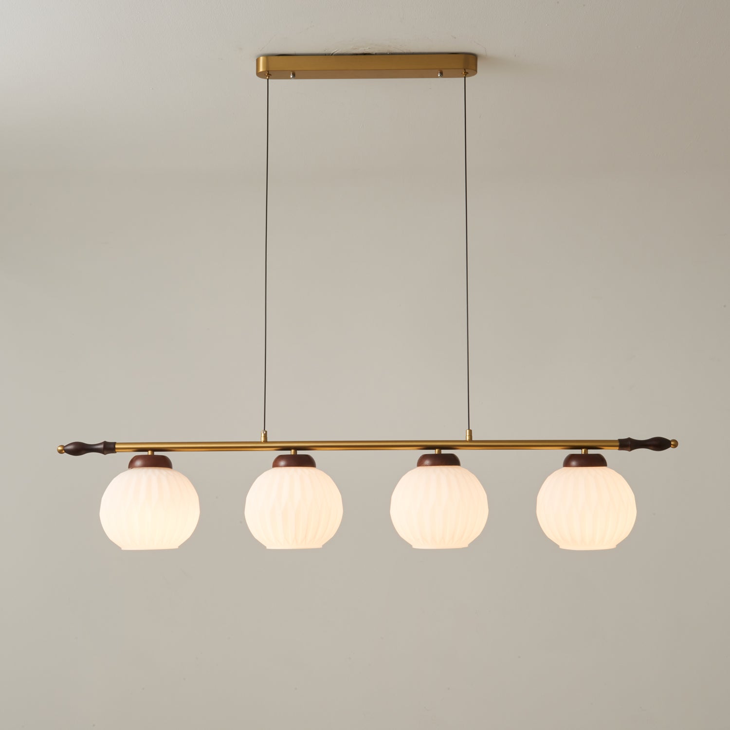 Nimbus Vintage Glass Pendant Light - Letslighting