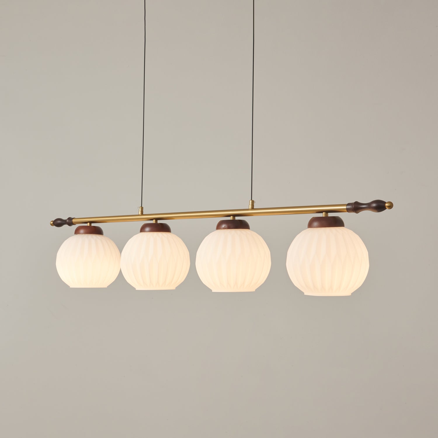 Nimbus Vintage Glass Pendant Light - Letslighting