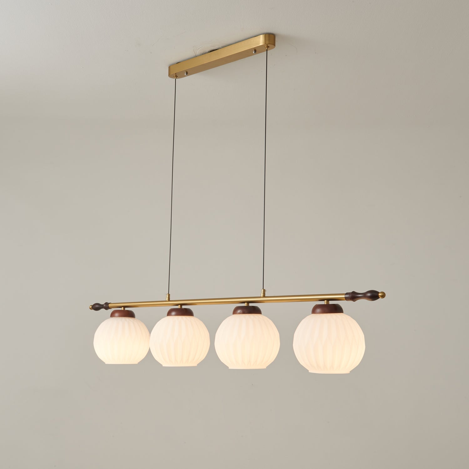 Nimbus Vintage Glass Pendant Light - Letslighting