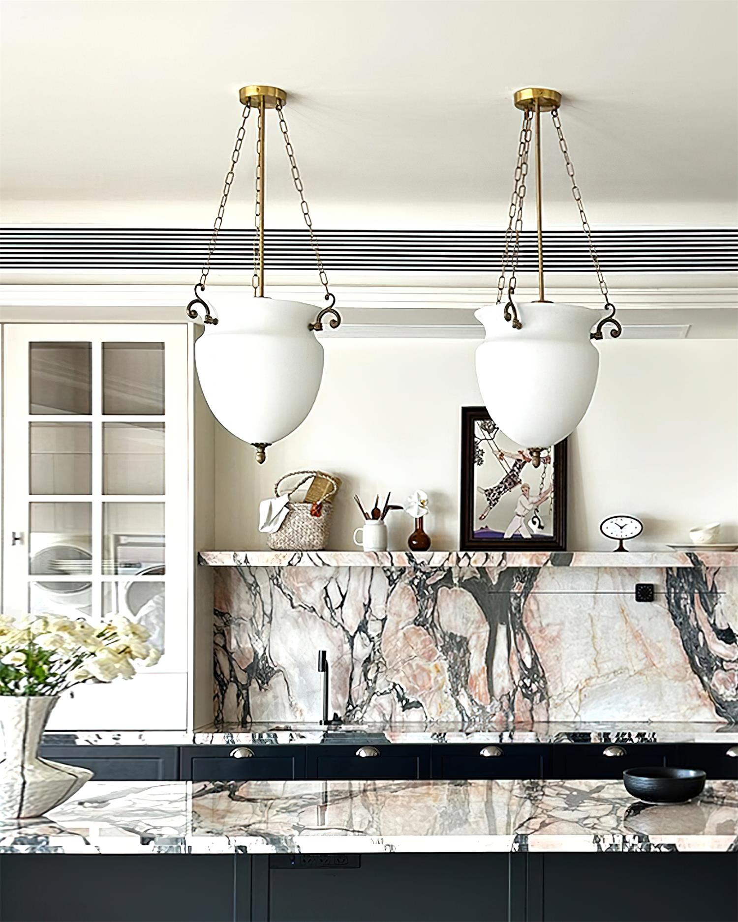 Florko Pendant Lamp Glass Urn - Letslighting