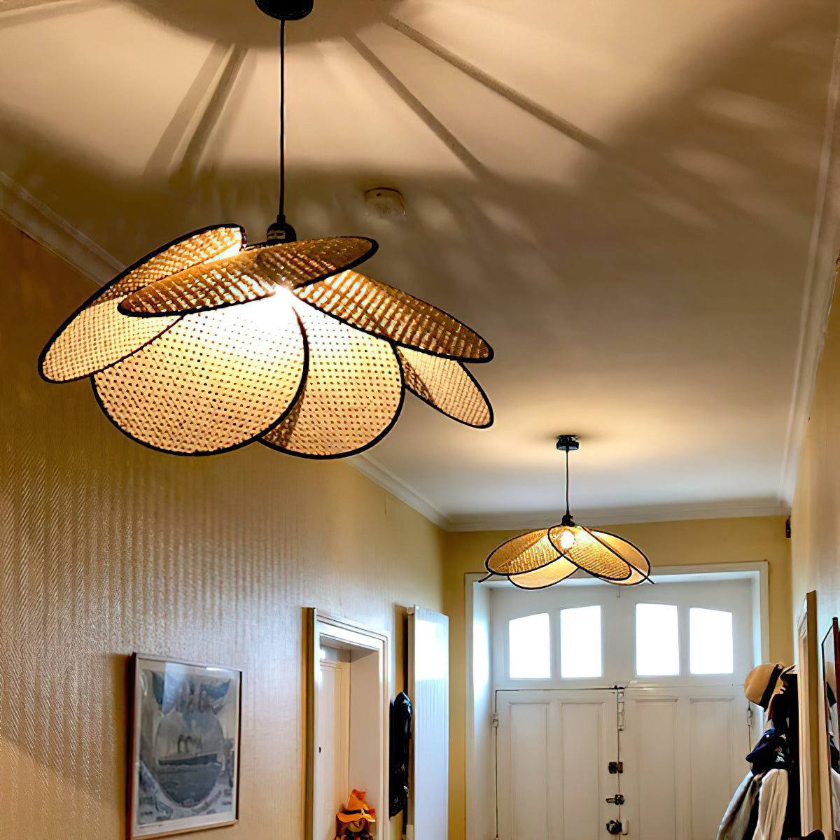 Ulrinel Premium Nordic Hand-woven Bamboo Chandelier - Letslighting