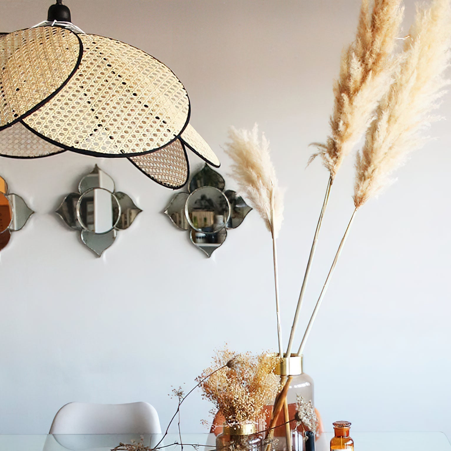 Ulrinel Premium Nordic Hand-woven Bamboo Chandelier - Letslighting