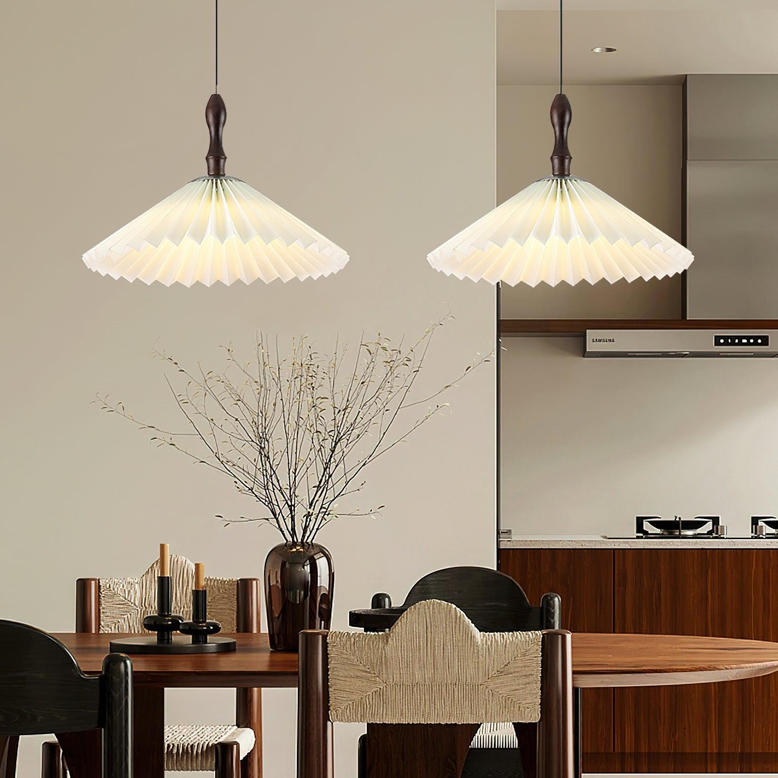 Petal Fashion Wood Pendant Lamp - Letslighting