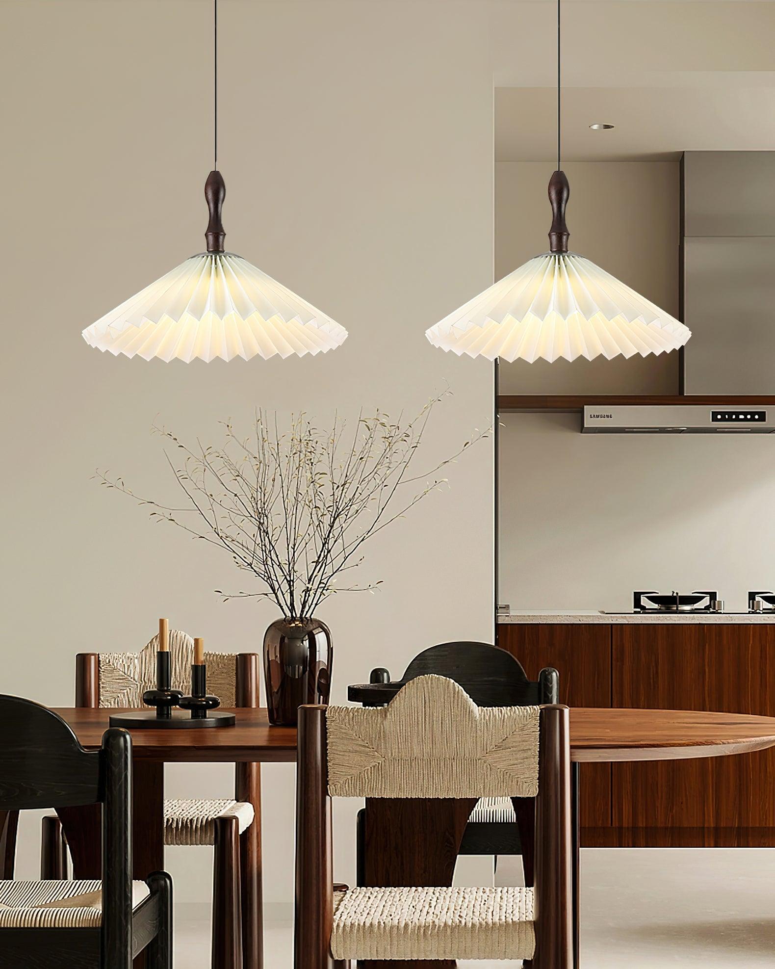 Petal Fashion Wood Pendant Lamp - Letslighting