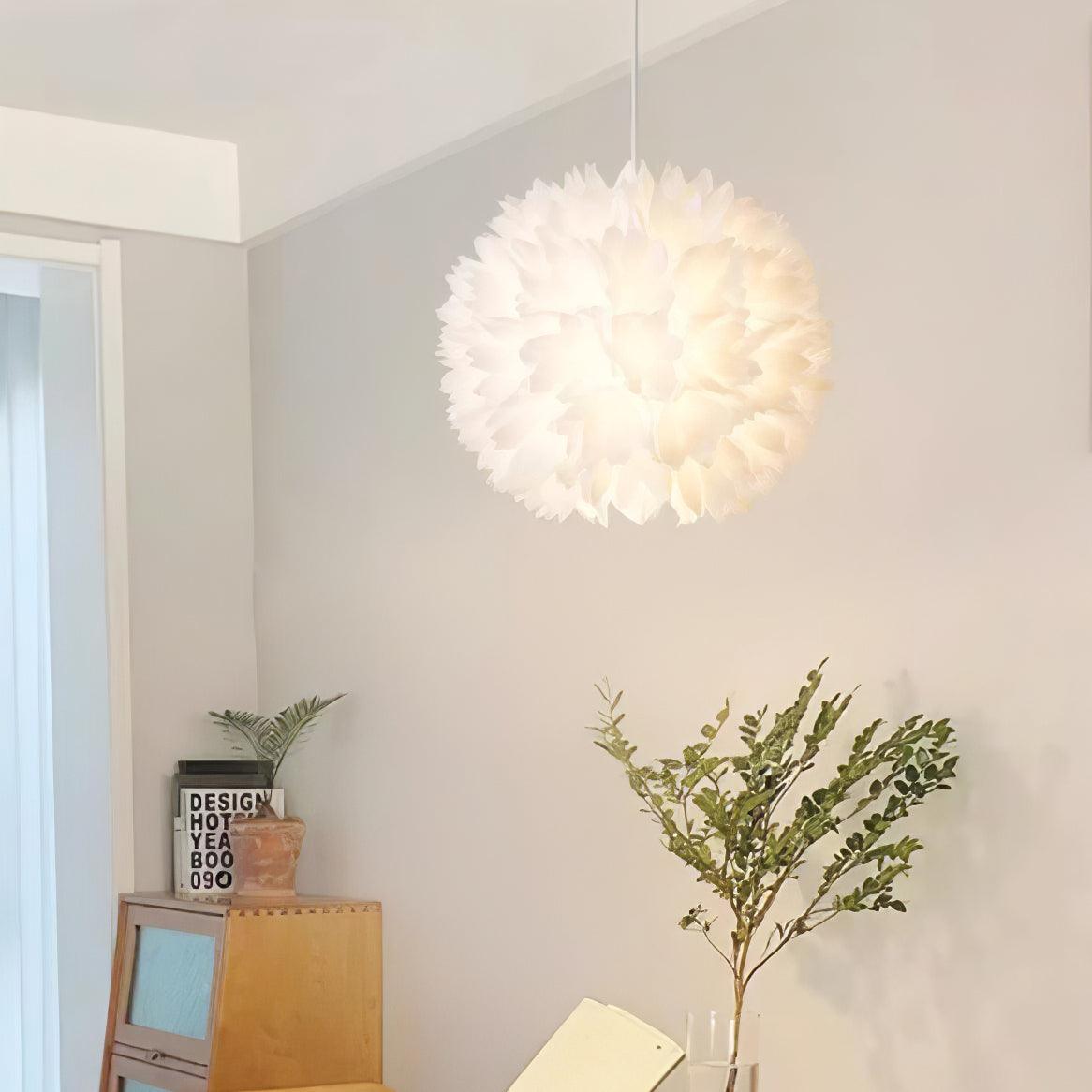 Celaeisra Nordic Art Flowers Ball Pendant Light - Letslighting
