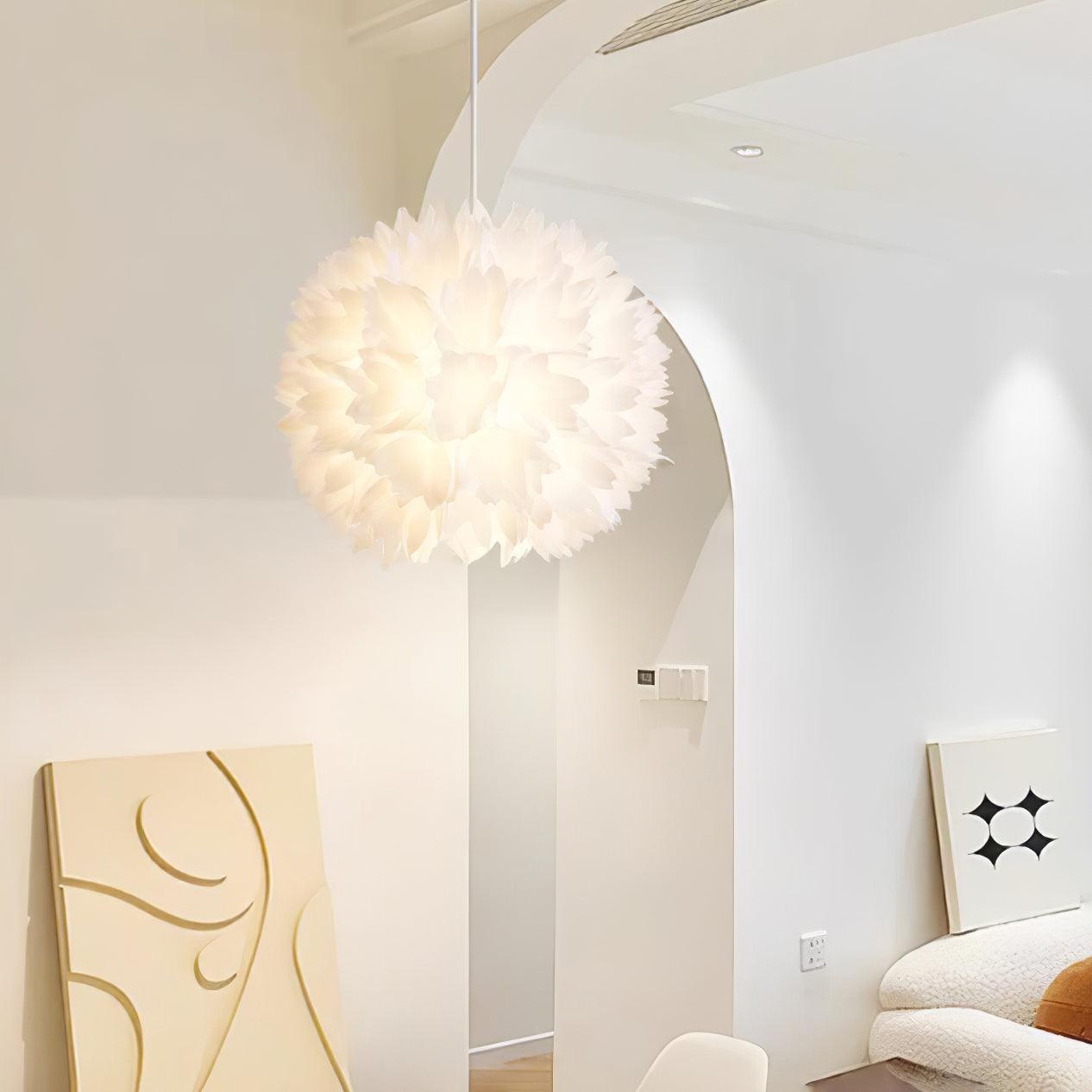 Celaeisra Nordic Art Flowers Ball Pendant Light - Letslighting