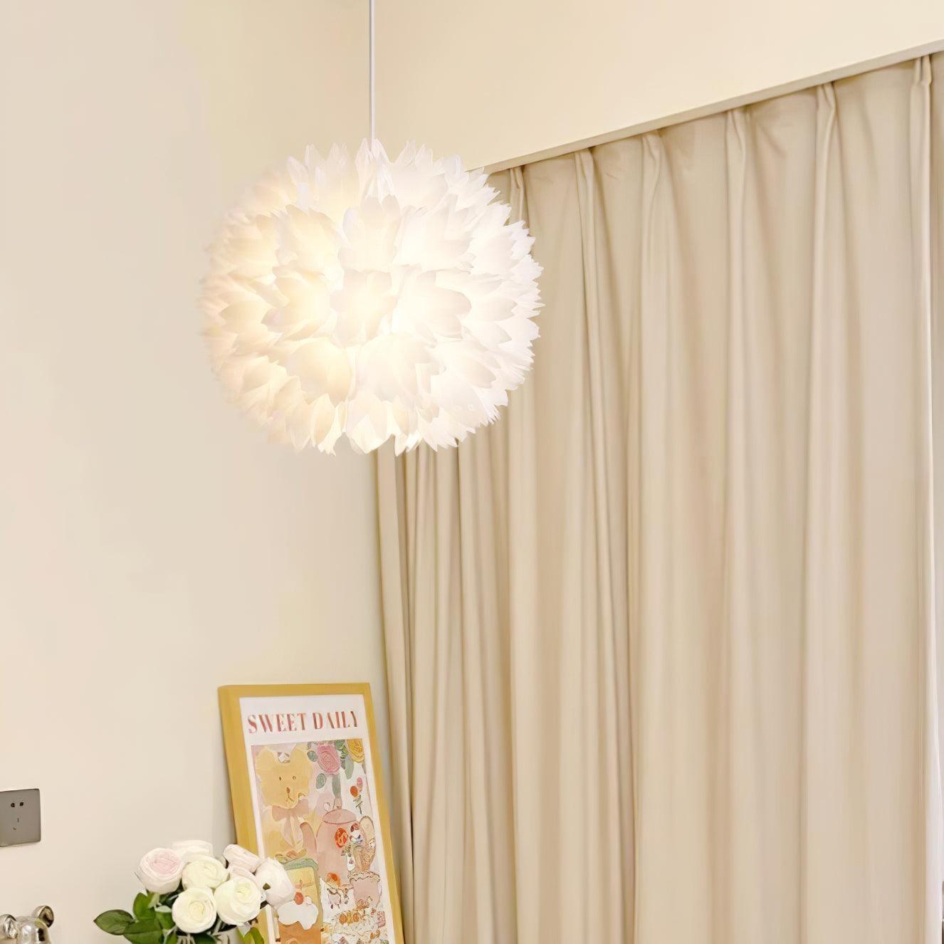 Celaeisra Nordic Art Flowers Ball Pendant Light - Letslighting