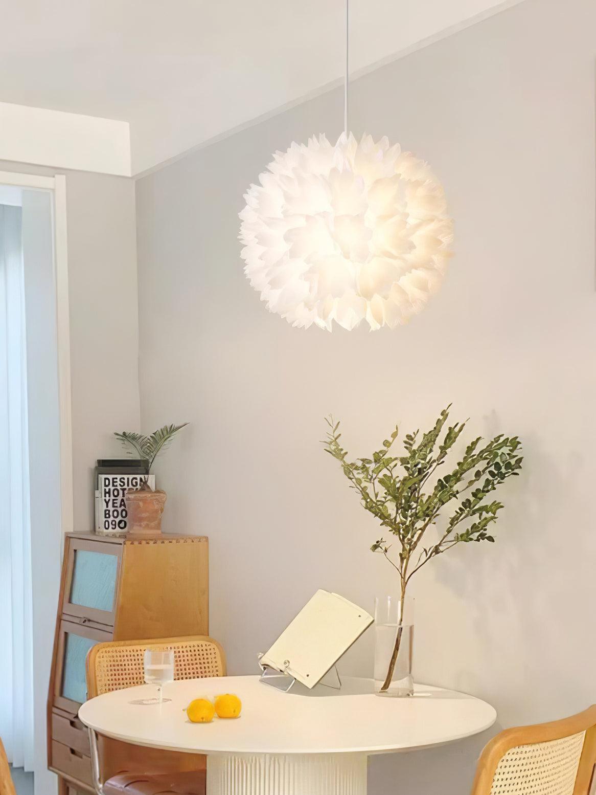 Celaeisra Nordic Art Flowers Ball Pendant Light - Letslighting