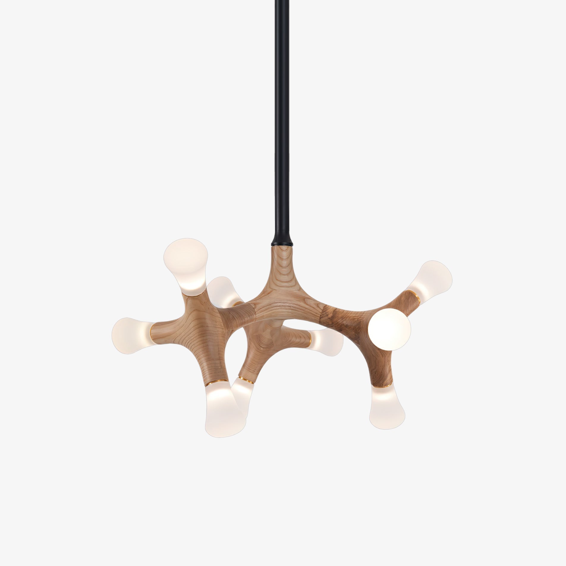 Mynorila Branch-Design Wood Pendant Light - Letslighting