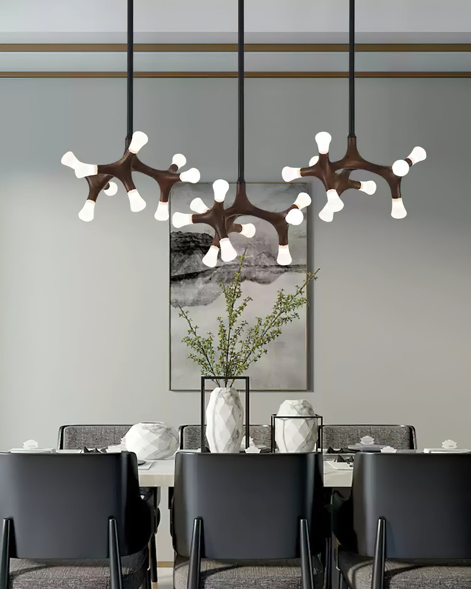 Mynorila Branch-Design Wood Pendant Light - Letslighting